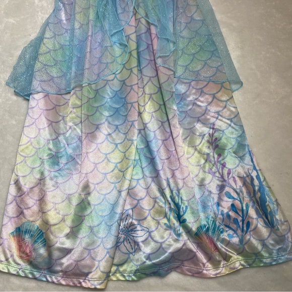 Disney Ariel The Little Mermaid Nightgown Dress Size 5 - Picture 6 of 12
